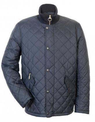 Barbour chelsea ribbed neck sales quilted jacket